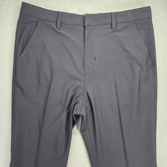 Adidas Adi Pure Golf Pants Mens Size 34 x 32 Charcoal Gray - Picture 2 of 10